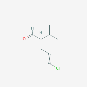 5-Chloro-2-(propan-2-yl)pent-4-enal