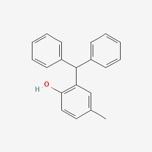 2-(Diphenylmethyl)-4-methylphenol