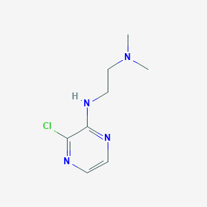 B1464574 3-chloro-N-[2-(dimethylamino)ethyl]pyrazin-2-amine CAS No. 1249990-48-4