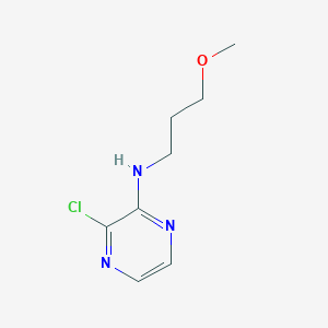 molecular formula C8H12ClN3O B1464576 3-氯-N-(3-甲氧基丙基)吡嗪-2-胺 CAS No. 1249582-79-3