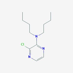 molecular formula C12H20ClN3 B1464581 N,N-dibutyl-3-chloropyrazin-2-amine CAS No. 1249618-89-0