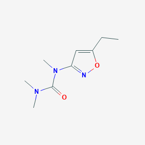 N-(5-Ethyl-1,2-oxazol-3-yl)-N,N',N'-trimethylurea