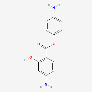 4-Aminophenyl 4-amino-2-hydroxybenzoate