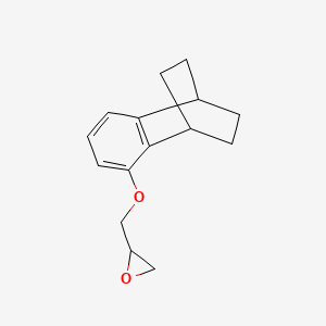 2-{[(1,2,3,4-Tetrahydro-1,4-ethanonaphthalen-5-yl)oxy]methyl}oxirane