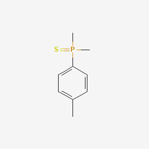 Dimethyl(4-methylphenyl)sulfanylidene-lambda~5~-phosphane