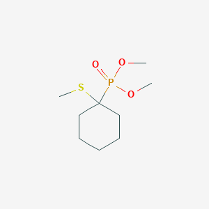 1-Dimethoxyphosphoryl-1-methylsulfanylcyclohexane