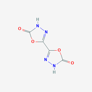 5-(2-oxo-3H-1,3,4-oxadiazol-5-yl)-3H-1,3,4-oxadiazol-2-one