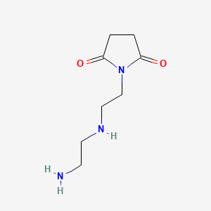 1-{2-[(2-Aminoethyl)amino]ethyl}pyrrolidine-2,5-dione