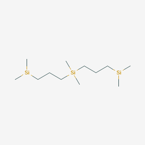 molecular formula C12H30Si3 B14645989 CID 12989918 