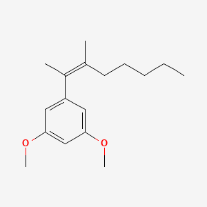 2-Octene, 2-(3,5-dimethoxyphenyl)-3-methyl-