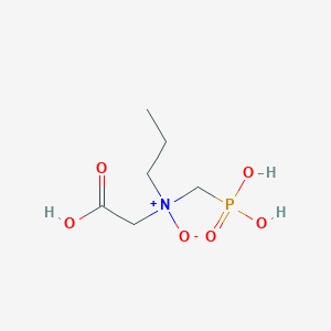 N-(Carboxymethyl)-N-(phosphonomethyl)propan-1-amine N-oxide