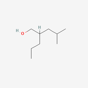 molecular formula C9H20O B14646432 4-Methyl-2-propylpentan-1-ol CAS No. 54004-41-0