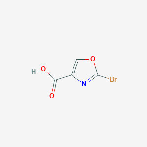 molecular formula C4H2BrNO3 B1464647 2-Bromooxazole-4-carboxylic acid CAS No. 1167055-73-3