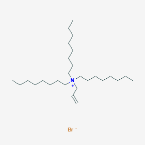 molecular formula C27H56BrN B14646755 N,N-Dioctyl-N-(prop-2-en-1-yl)octan-1-aminium bromide CAS No. 54519-08-3