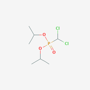 molecular formula C7H15Cl2O3P B14646791 Diisopropyl dichloromethylphosphonate CAS No. 55696-11-2