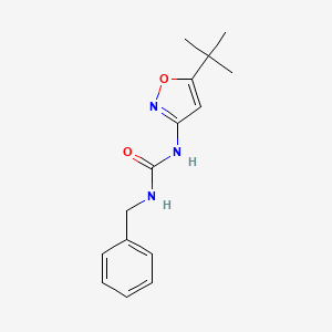 N-Benzyl-N'-(5-tert-butyl-1,2-oxazol-3-yl)urea