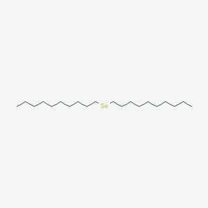 molecular formula C20H42Se B14646873 Decane, 1,1'-selenobis- CAS No. 52056-05-0