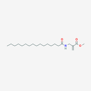 Methyl 2-[(hexadecanoylamino)methyl]prop-2-enoate