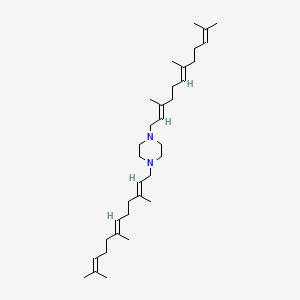 1,4-Bis(3,7,11-trimethyl-2,6,10-dodecatrienyl)piperazine