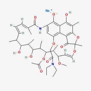 Rifamide sodium salt