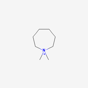 1H-Azepinium, hexahydro-1,1-dimethyl-