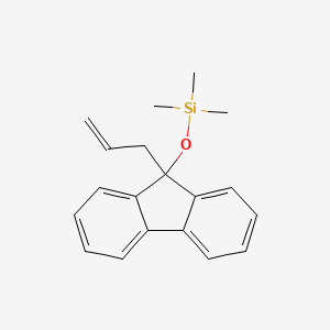 Trimethyl{[9-(prop-2-en-1-yl)-9H-fluoren-9-yl]oxy}silane