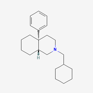 (4aR,8aR)-2-(Cyclohexylmethyl)-4a-phenyldecahydroisoquinoline