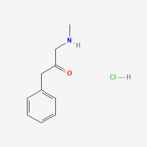 B1464735 1-(Methylamino)-3-phenylacetone hydrochloride CAS No. 1314972-27-4