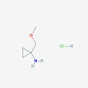 B1464749 1-Methoxymethyl-cyclopropylamine hydrochloride CAS No. 1220040-06-1