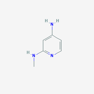 molecular formula C6H9N3 B1464760 N2-甲基吡啶-2,4-二胺 CAS No. 920520-39-4