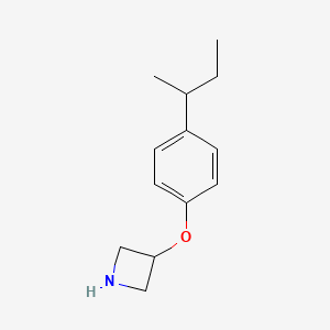 3-[4-(Sec-butyl)phenoxy]azetidine