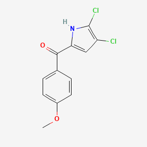 (4,5-Dichloro-1H-pyrrol-2-yl)(4-methoxyphenyl)methanone