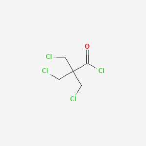 Propanoyl chloride, 3-chloro-2,2-bis(chloromethyl)-