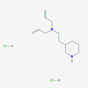 N-Allyl-N-[2-(3-piperidinyl)ethyl]-2-propen-1-amine dihydrochloride