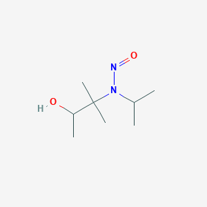 N-(3-Hydroxy-2-methylbutan-2-yl)-N-propan-2-ylnitrous amide