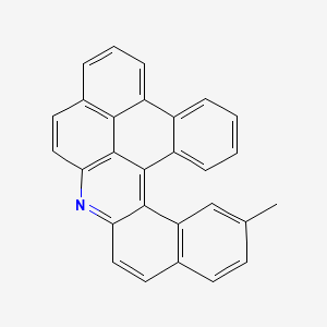 15-Methylbenzo[a]phenanthro[1,10,9-jkl]acridine