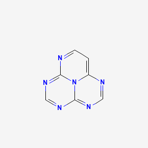 1,3,4,6,7-Pentaazacycl(3.3.3)azine