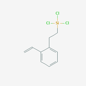 Trichloro[2-(2-ethenylphenyl)ethyl]silane