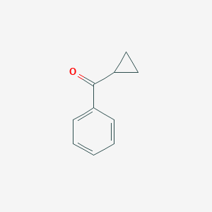 molecular formula C10H10O B146480 环丙基苯甲酮 CAS No. 3481-02-5