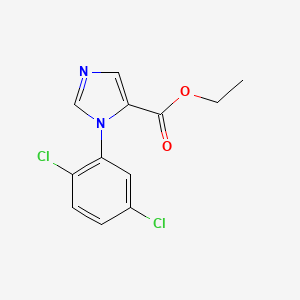 Ethyl 1-(2,5-dichlorophenyl)-1H-imidazole-5-carboxylate