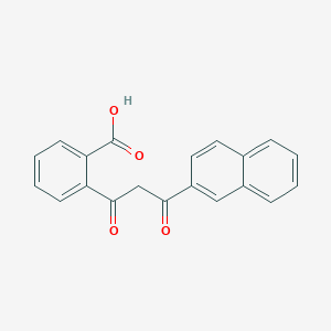 2-[3-(Naphthalen-2-yl)-3-oxopropanoyl]benzoic acid