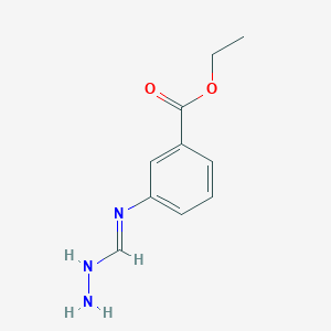 Ethyl 3-[(E)-(hydrazinylmethylidene)amino]benzoate