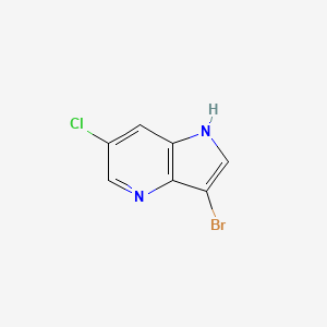 3-Bromo-6-chloro-1h-pyrrolo[3,2-b]pyridine