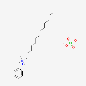 N-Benzyl-N,N-dimethyltetradecan-1-aminium perchlorate