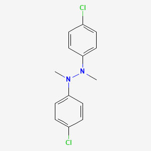 1,2-Bis(4-chlorophenyl)-1,2-dimethylhydrazine