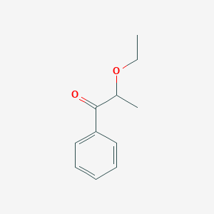 molecular formula C11H14O2 B14648577 2-Ethoxy-1-phenylpropan-1-one CAS No. 50739-79-2