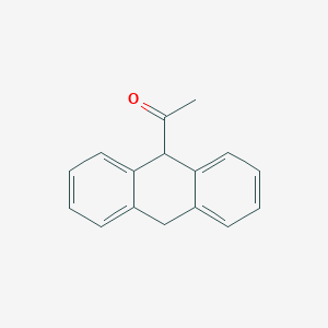 molecular formula C16H14O B14648579 Ethanone, 1-(9,10-dihydro-9-anthracenyl)- CAS No. 54585-45-4