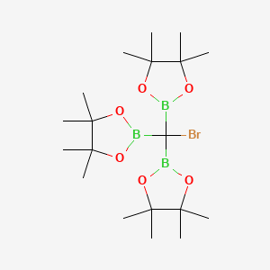 2,2',2''-(Bromomethanetriyl)tris(4,4,5,5-tetramethyl-1,3,2-dioxaborolane)