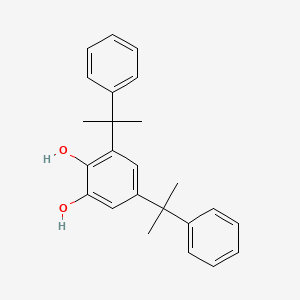 3,5-Bis(2-phenylpropan-2-yl)benzene-1,2-diol