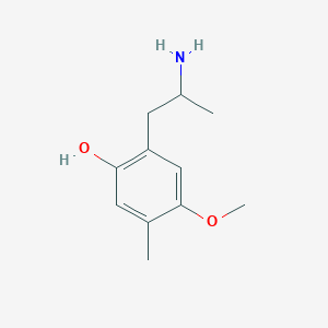 2-(2-Aminopropyl)-4-methoxy-5-methylphenol